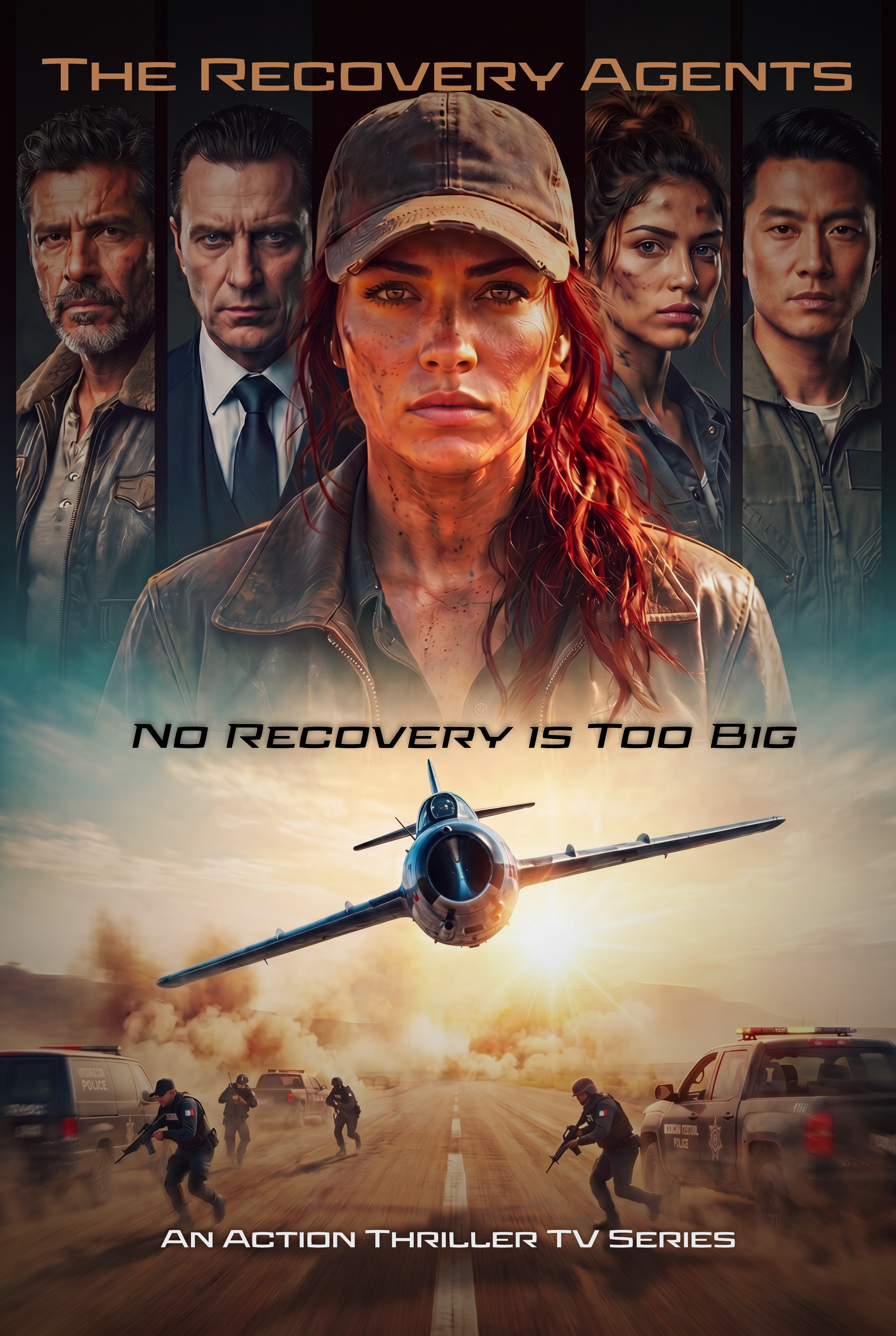 The Recovery Agents key art